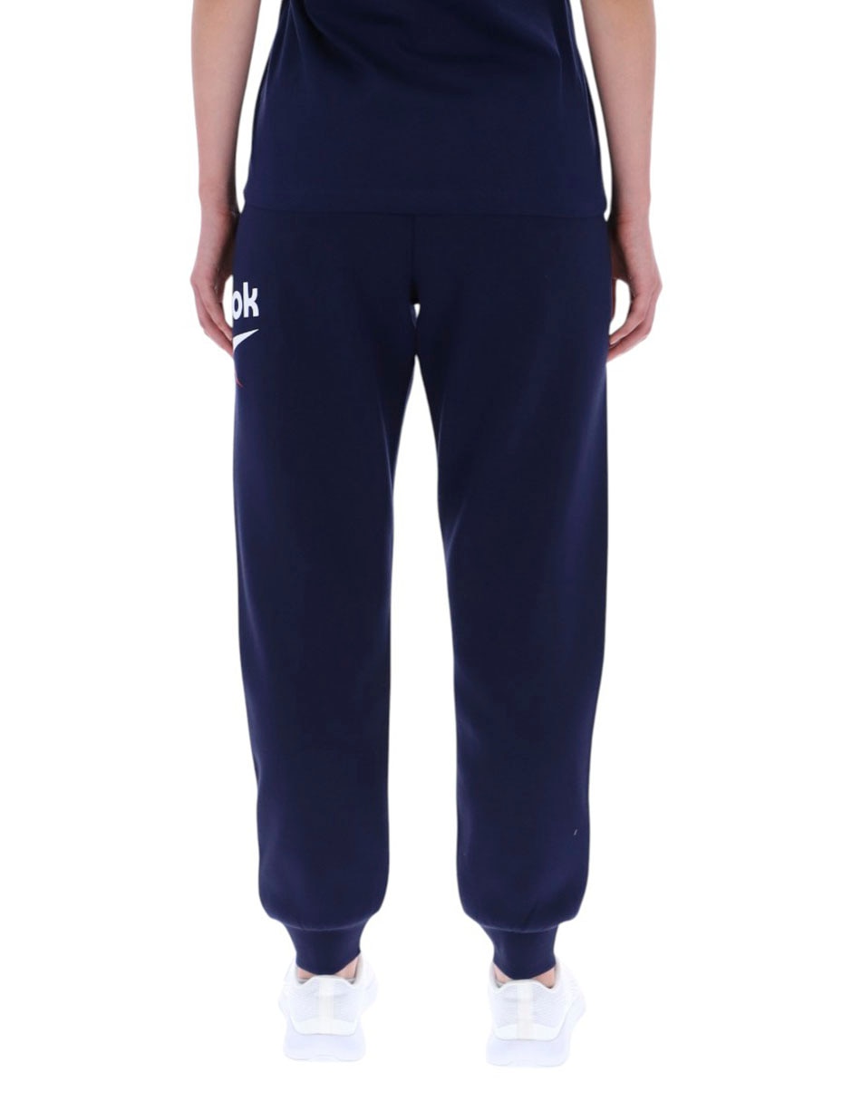 Pants regular con elástico para mujer 2