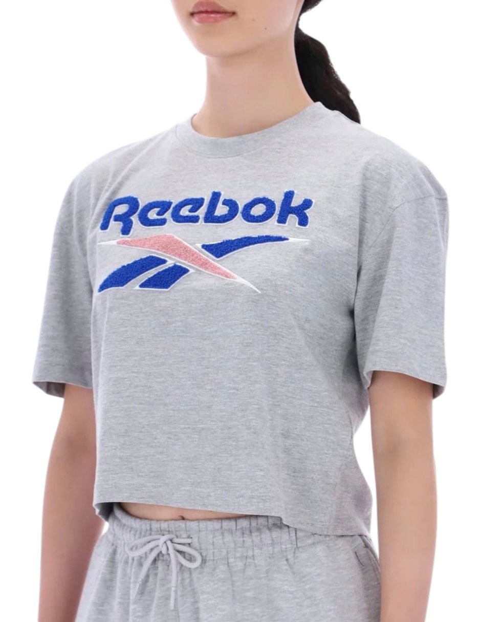 Playera manga corta cuello redondo para mujer 4