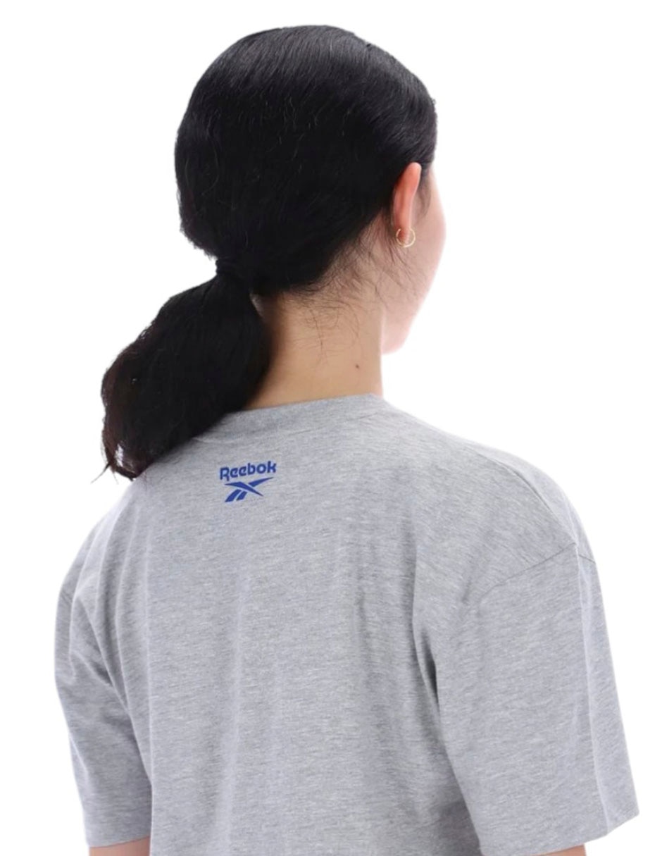Playera manga corta cuello redondo para mujer 5